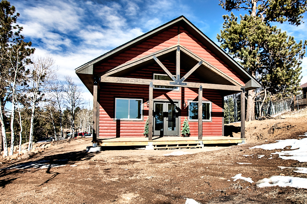 New Custom Home Exterior in Florissant near Woodland Park