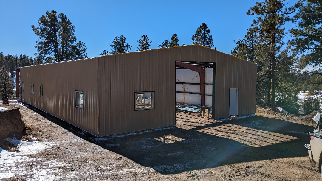 Steel Building Barndominium in Divide, Colorado