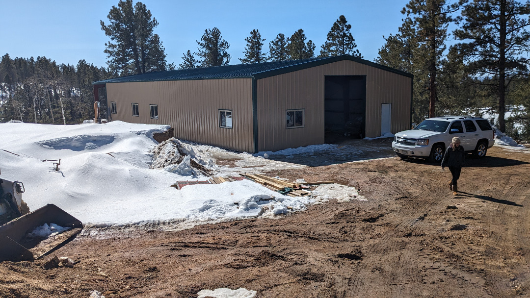 Steel Building Barndominium in Divide, Colorado